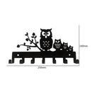 Metal Creative Key Rack Art Wall Mounted Organizer Hat Towel Rack Decorative