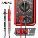 ANENG Digital Multimeter LCD DC AC Voltage Capacitance Test Meter (Red)