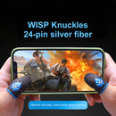 #A 1 Pair Gaming Finger Sleeve Touch Screen Finger Covers Sensitive Touch Washab