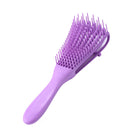 Women Hair Scalp Massage Comb Rubber Handle Wet Curly Hairdressing Hairbrush