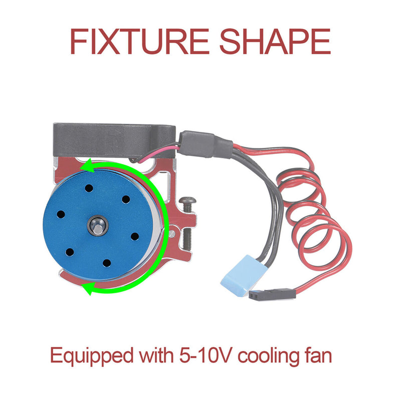 Cooler Fan w/ Temperature Sensor for 1515/1512/4268-4274/TENSHOCK 812 Motor