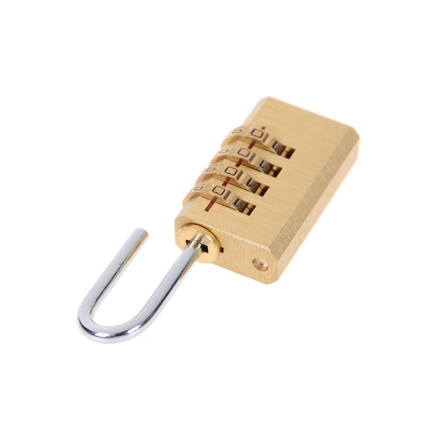 Door 4 Digits Number Password Lock Travelling Code Lock Combination Padlock