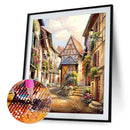 Diamond Painting 5D Full Round Drill Mosaic DIY House Street Kit Wall Decorat