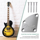 Guitar Neck Plate Neck Joint Back Mounting Plate Screws for Bass Replacement