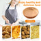 #A 100pcs Air Fryer Paper Liner Disposable Non-stick Oil-absorbing for Microwave