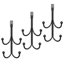 Type Free Punching Door Hooks Robe Hooks Storage Hanger Shower Hook Towel Rack