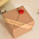 1x Square Jewellery Gift Box Necklace Ring Bracelet Hot 2021 Gift Chain P8D1