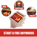 Kindling Wood Fire Starter Sticks - Safer & Quicker BBQ Burning Firestarters