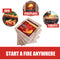 Kindling Wood Fire Starter Sticks - Safer & Quicker BBQ Burning Firestarters