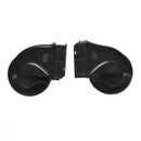 2pcs 12-24V Waterproof Snail Air Horn Loud Signal Alarm Modified Speakers