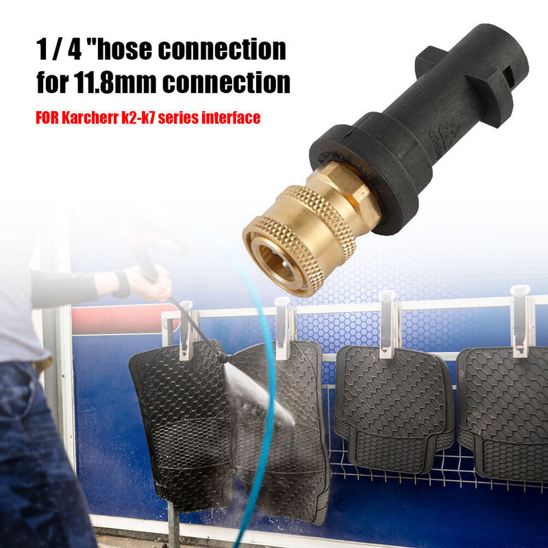 Pressure Washer Gun Adapter 1/4"" Quick Connect for Karcher K2 K3 K4 K5 K6 K7