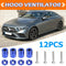4pcs Racing 1 inch 6mm Aluminum Billet Hood Vent Spacers Riser Kits Univers