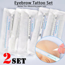 Beauty Brow Pencil Tattoo Marker White Surgical Tattoo Eyebrow Skin Marker Pen