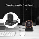 USB Charging Cable Stand Smart Watch Charger Dock for Fossil Gen 5/4 HR Sport