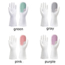 Waterproof Cleaning Tool Silicone Household Gloves Brushes Dishwashing Gloves