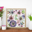 Ink Flower Oil Paint By Numbers Kit DIY Acrylic Painting on Canvas Picture