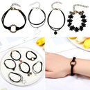 Charm Black Chain Hollow Lace Bracelet Flower For Lace Hollow Bracelet Pendant