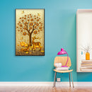 5D DIY Diamond Painting Golden Deer Full Drill Rhinestone Mosaic Art Pictures