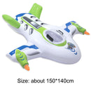 Inflatable Water Jet Swimming Rings Kid Floating Pool Beach Air Cushion Bed