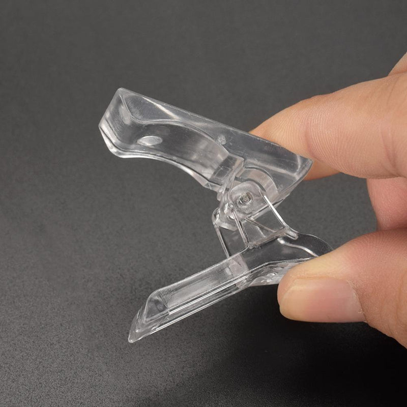 Ecotrump 10pcs Quick Build Plastic Nailtips Clip for Finger Lift