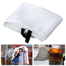 Fire Blanket 1m*1m Fire Blanket Fiber Glass House Caravan Camper G0D7 V6D5