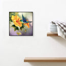 Hummingbirds Gather Honey 20X20cm Oil Paint By Numbers Picture DIY Painting