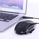 VODOOL K1015 Wired USB Gaming Mouse 7 Buttons Black