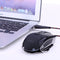 VODOOL K1015 Wired USB Gaming Mouse 7 Buttons Black