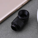 ALLOYSEED G1/4 Inner Thread 90° Turn Water Cooling Hose Adapter Plug u
