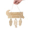Wooden Eid Mubarak Hanging Lantern Pendant Table Ornament Crafts Accessories