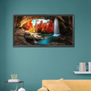 Part Drill Special Shape Rhinestone Painting Kit DIY 5D Mosaic Waterfall Drawing