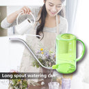 1000ml Transparent Flower Sprinkler Long Mouth Stainless Steel Watering Can Tool