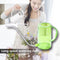 1000ml Transparent Flower Sprinkler Long Mouth Stainless Steel Watering Can Tool