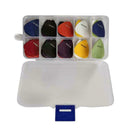 50pcs Electric Guitar Picks Mix Thickness Boxed F4G0