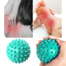 PVC Spiky Ball Trigger Point Fitness Hand Foot Pain Relief Ball (Green)