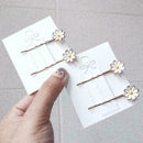 Daisy Flower Hairpins Exquisite Adorable Hair Clips P9G6 Headdress L6I9