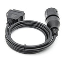 Stable Characteristic 10PIN TO 16PIN Cable Extension Connector Scanner Cable