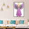 Diamond Painting Rhinestone 5D Special Shaped DIY Mosaic Kit Purple Angel Newly