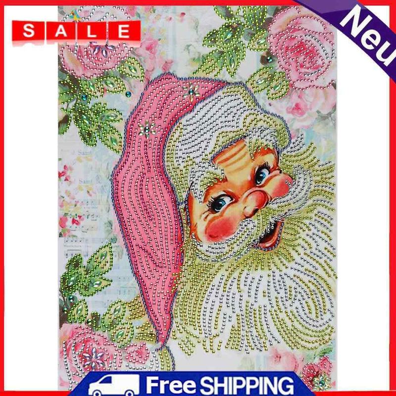 Special Shaped Santa Claus 5D DIY Diamond Painting Handwork Kit Home Decor Craft
