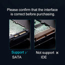 USB 3.1 Type C to 2.5 3.5 SATA III Hard Drive Cable 0.4m for Data Transfer