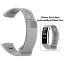 Silicone Watch Band for Huawei Band 2/Band 2 Pro/ERS-B19/ERS-B29 (Grey) Newly