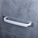 Punch-Free Bathroom Towel Rack Strong Adhesion Bar Single Rod Rack (White) Newly