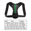 Back Shoulder Posture Corrector Belt Clavicle Support for Women Men (2XL) Newly