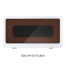 Wall Phone Box Waterproof Touch Screen Phone Holder for Bathroom (White) Newly