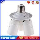 3/4 in1E27 Base Socket Splitter Light Lamp Bulb Adapter(E27-3E27)