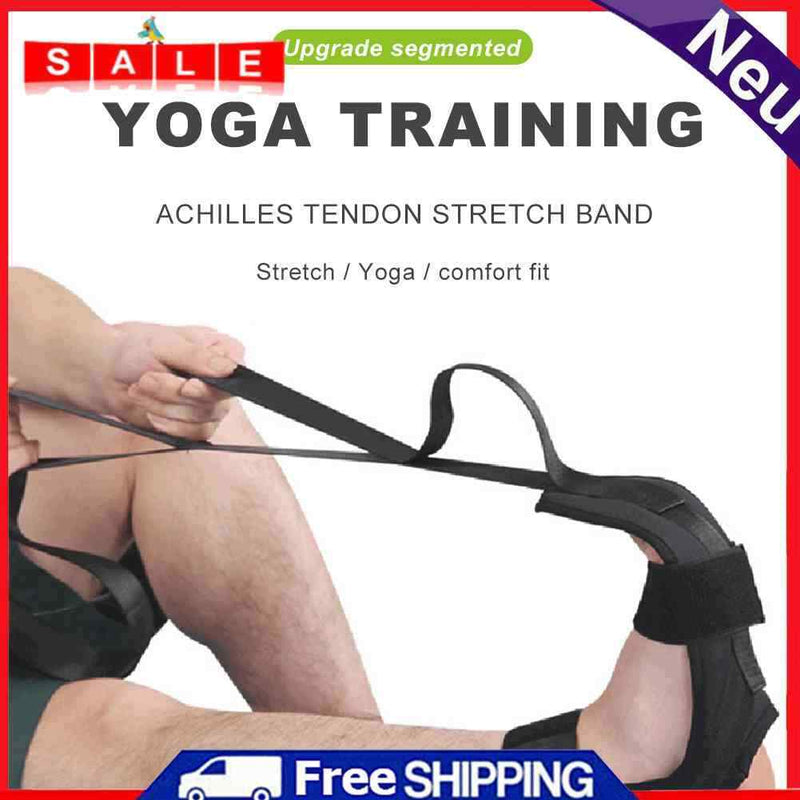 Yoga Ligament Stretching Belt Foot Rehabilitation Strap Ballet Trainer Leg Brace