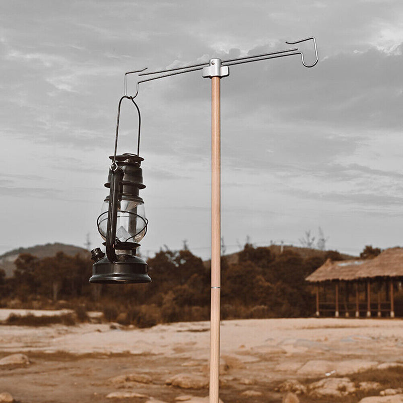 Shinetrip Outdoor Folding Camping Tent Lamp Pole Holder Hanger Lantern Stand