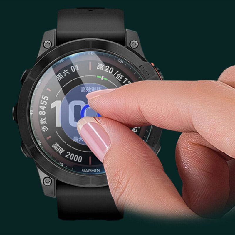 2pcs Tempered Glass Film Protector Cover for Garmin Fenix 7X Elite Edition Newly