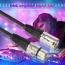 3 Pin XLR Male to Female Microphone Cable for Powered Speaker Amplifier Mixer