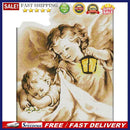 14CT Partial Cross Stitch Sleeping Baby Counted DIY Cotton Thread Needlewor